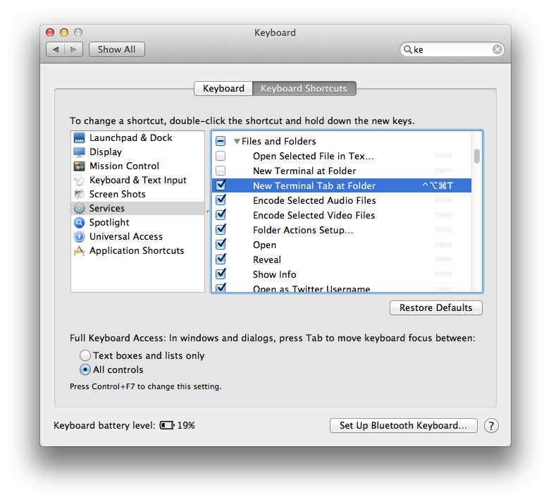 open here Terminal Mac